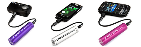 Pebble SmartStick- külső akkumulátor - töltő kamera