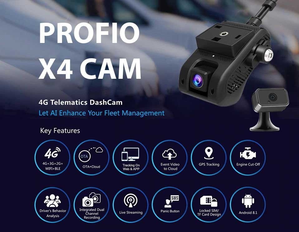 kettős felhős profi x4 autó kamerarendszer GPS-szel