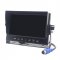 HD 2x visszapillantó kamera 7" HD monitorral - biztonsági menté