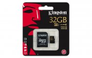 32 GB-os Kingston Micro SDHC Card Class 10