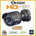 HD-IP 4 Mpx Wide Bullet IP CCTV kamera 20m IR szürke színű