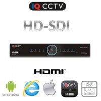 HD SDI DVR 8 csatornás Full HD, HDMI, VGA + 2TB HDD