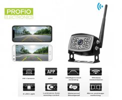 WiFi parkoló kamera mobilalkalmazáshoz (iOS, Android)