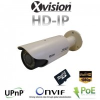 HD IP CCTV kamera varifokális + Éjjellátó