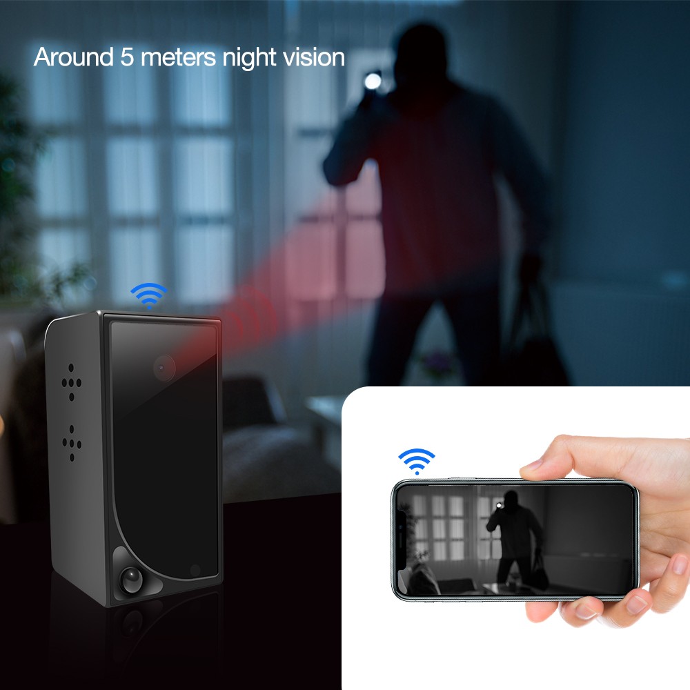wifi full hd kamera éjszakai IR látás akár 5 méterig