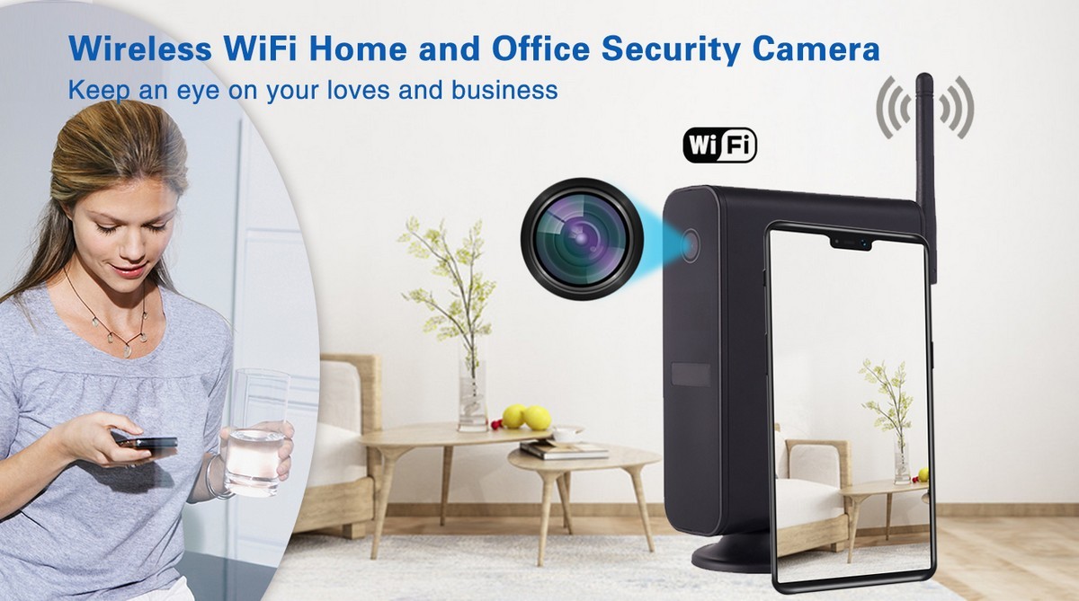 vezeték nélküli biztonsági kamera - otthoni és irodai rejtett útválasztóhoz
