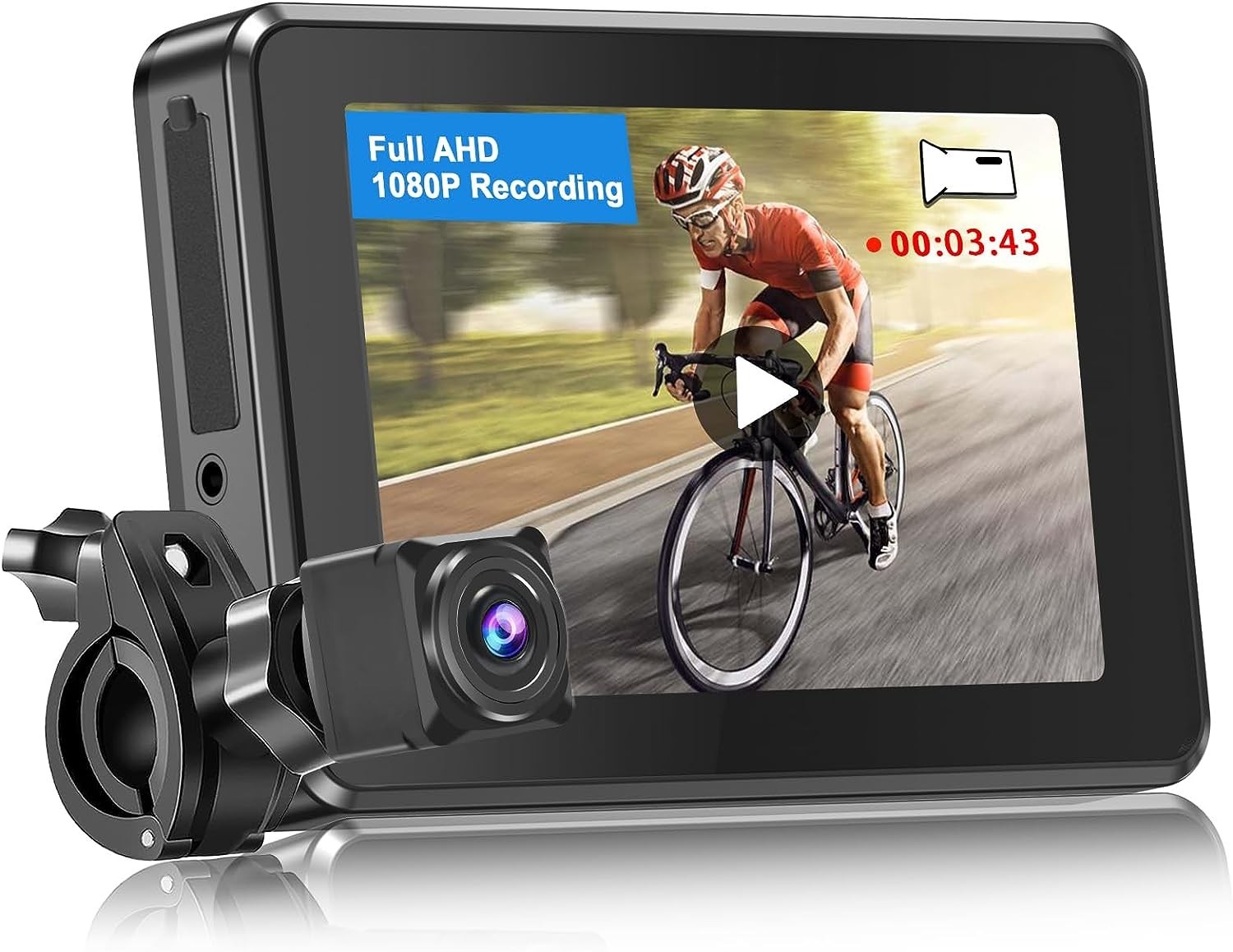 kamera felvétellel - motorhoz vagy kerékpárhoz
