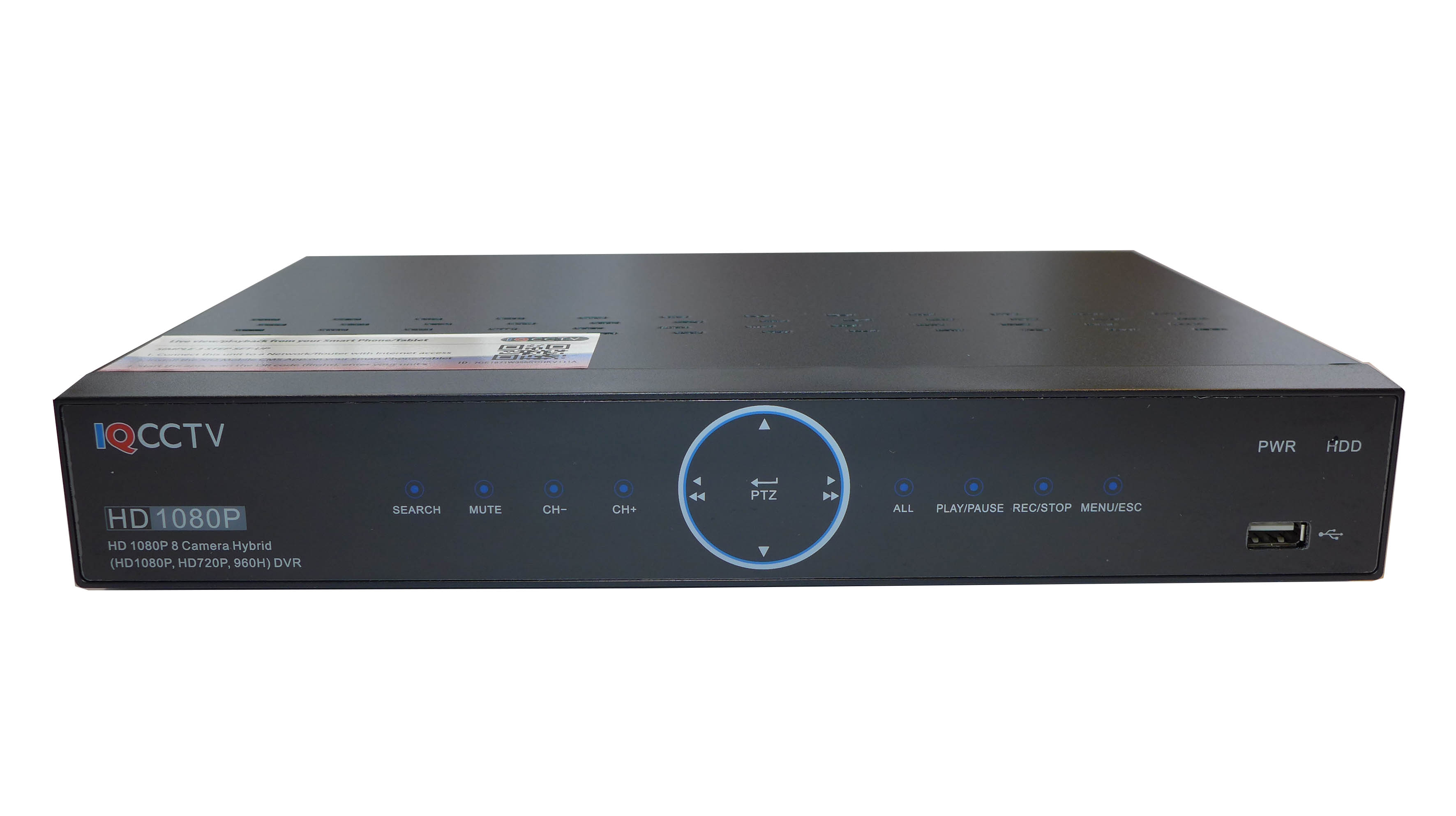 DVR felvevő IQR1080