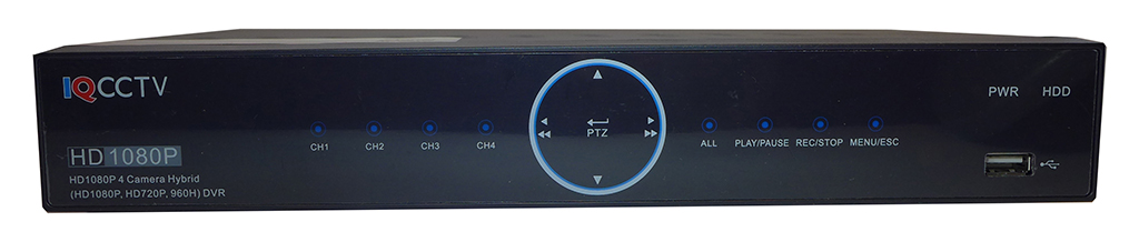 IQ CCTV DVR 4 bemenet