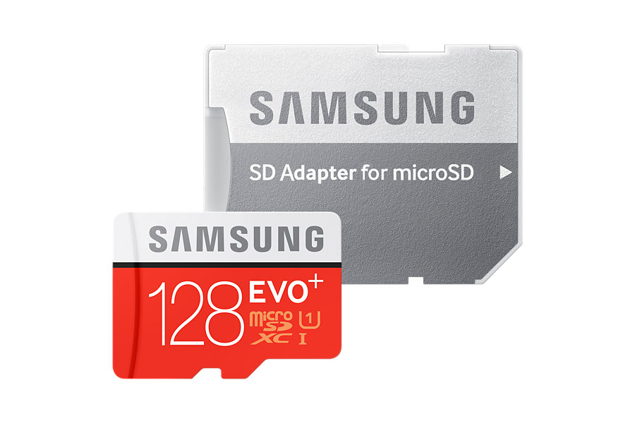128 GB kapacitású Samsung memóriakártya