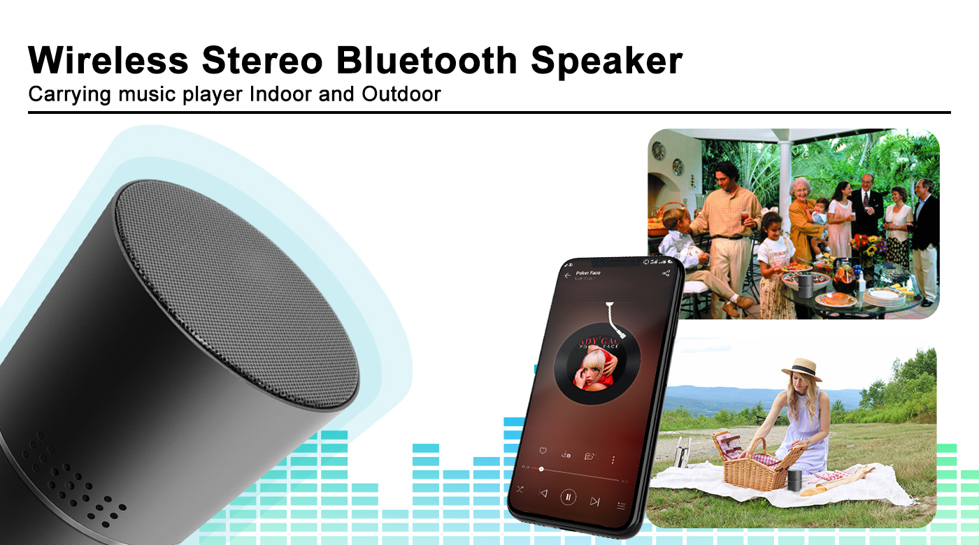 Bluetooth hangszóró beépített kamerával