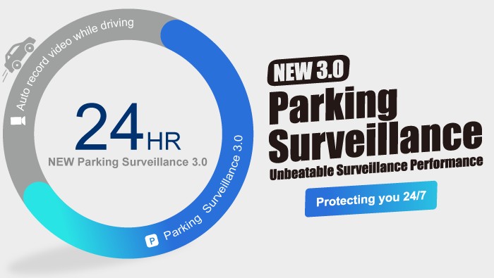 3. generációs parkolási mód - dod kamera