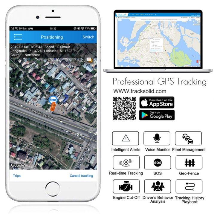 mobil alkalmazás trackolid - profio x4