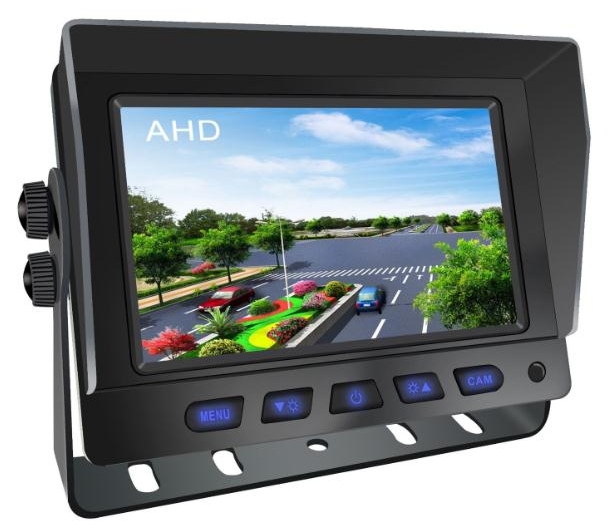 5"-os tolató autó monitor hibrid