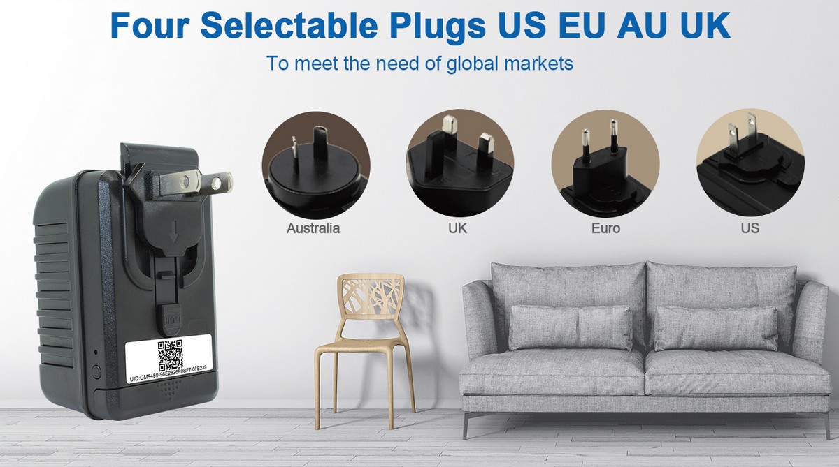 usb adapter kamerával - US EU AU UK