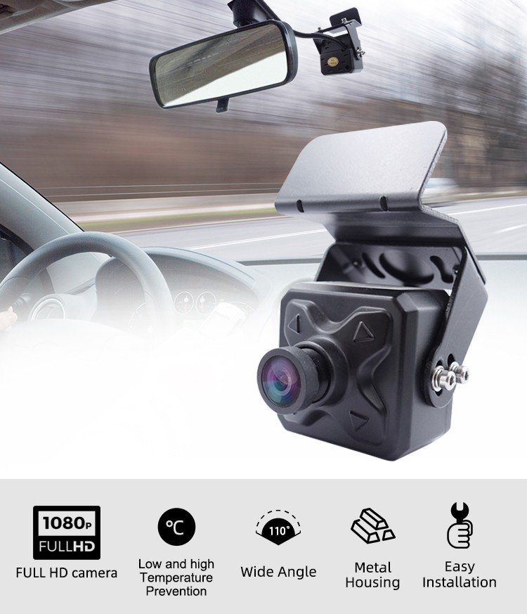 Belső FULL HD autós kamera AHD 3,6 mm-es objektív