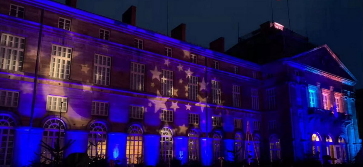 kültéri zoom gobo projektor